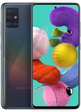 Samsung Galaxy A51 - 128 GB - Prism Crush Black - Unlocked - CDM