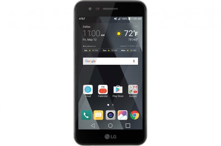 LG Phoenix 3 - 16 GB - Black - AT&T with GoPhone - GSM - Click Image to Close