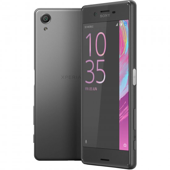 Sony Xperia x Graphit Black Hardware/Electronic - Click Image to Close