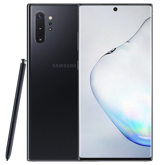 Samsung Galaxy Note10+ - Aura Black - US Cellular - 256 GB - Click Image to Close