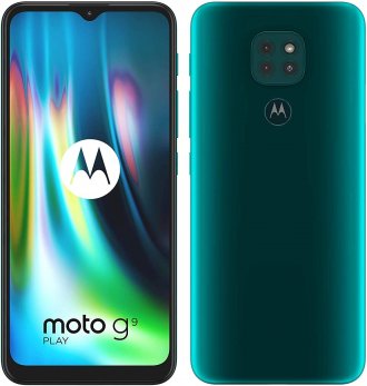 Motorola Moto G9 Play 6.5" 64GB Dual-SIM Phone, 4GB Ram, Unlocke