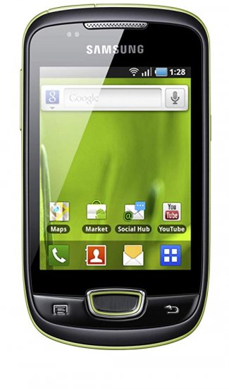 Samsung Galaxy Mini - 4 GB - Black - T-Mobile - GSM - Click Image to Close