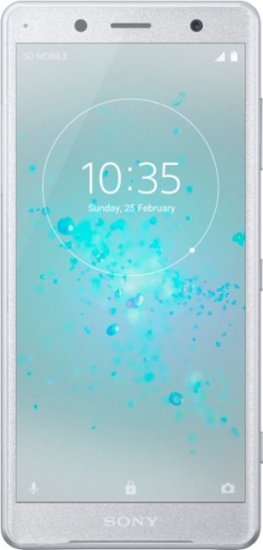 Sony Xperia XZ2 Compact - 64 GB - White Silver - Unlocked - GSM - Click Image to Close