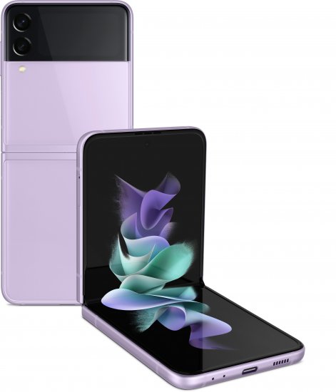 Samsung - Galaxy Z Flip3 5G 128GB - Lavender (Verizon) - Click Image to Close