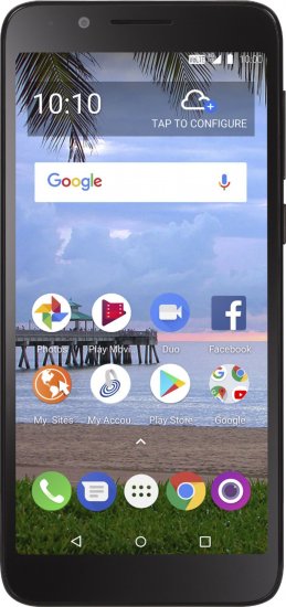 Total Wireless Alcatel TCL LX Prepaid Smartphone, Black - Click Image to Close