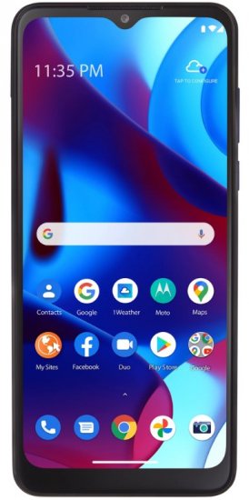 Walmart Family Mobile Motorola Moto G Pure (2021), 32gb, Blue- P - Click Image to Close