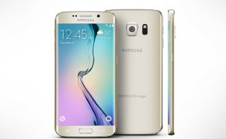 Samsung Galaxy S6 edge+ - 32 GB - Platinum Gold - T-Mobile - GSM