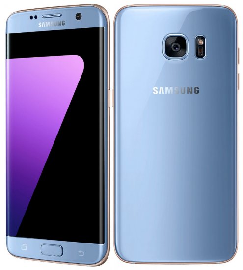 Samsung Galaxy S7 edge - 32 GB - Blue Coral - T-Mobile - GSM - Click Image to Close