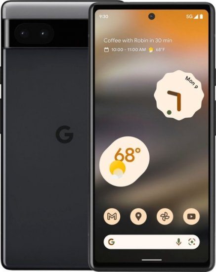 Pixel 6A 128GB Charcoal (Unlocked) - Click Image to Close