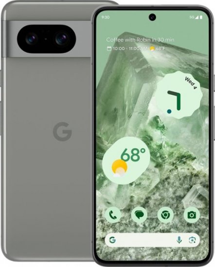 Google - Pixel 8 128GB (Unlocked) - Hazel - Click Image to Close