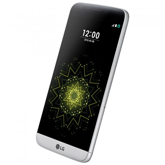 LG G5 - 32 GB - Silver - Unlocked - CDMA/GSM - Click Image to Close