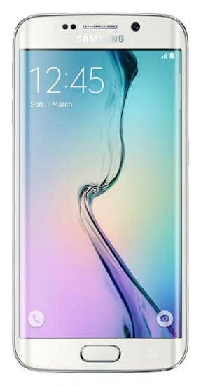 Samsung Galaxy S6 edge - 32 GB - White Pearl - AT&T - GSM - Click Image to Close