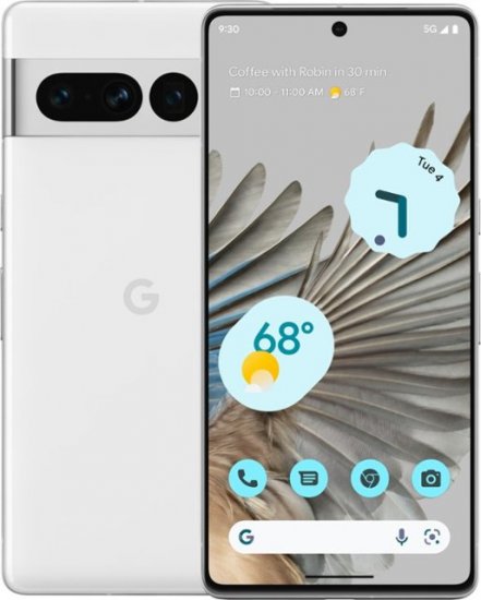 Google Pixel 7 Pro - 128 GB - Snow - Unlocked [GA03454-US ...