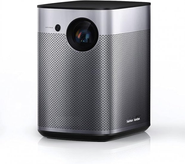 XGIMI Halo True 1080p Portable Mini Projector, Android TV 9.0 50 - Click Image to Close