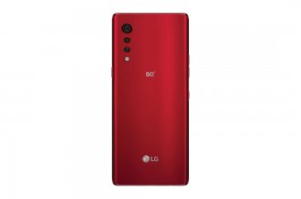 LG VELVET 5G UW - 128 GB - Aurora Red - Verizon - CDMA/GSM