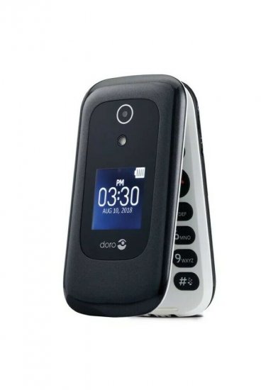 Doro 7050 - 512 MB - Black, White - Unlocked - GSM - Click Image to Close