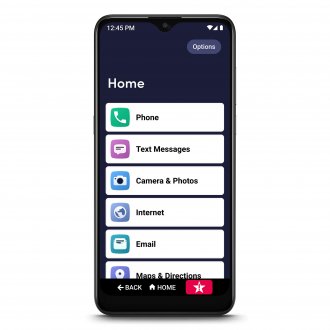 Lively - Jitterbug Smart3 Smartphone for Seniors - Black