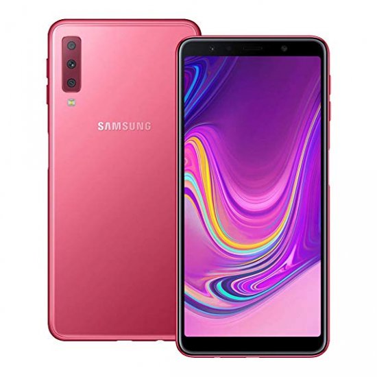 Samsung Galaxy A7 (2018) A750G Dual SIM 4GB/128GB - Pink - Click Image to Close