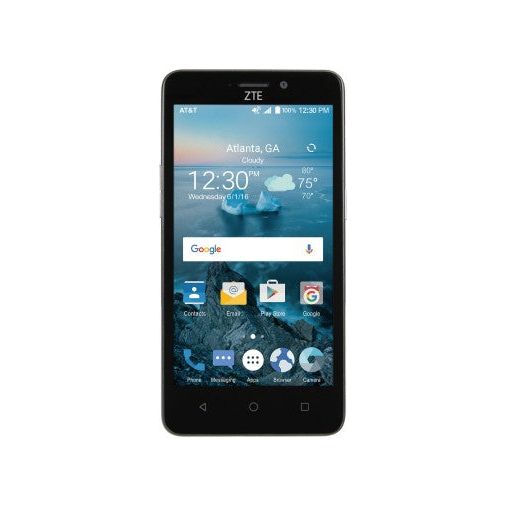 ZTE Maven 2 - 8 GB - Dark Gray - AT&T - GSM