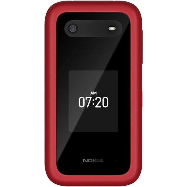 Nokia 2780 Flip TA-1420 GSM / Verizon Unlocked Flip Phone - Red