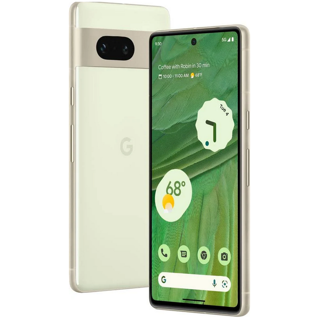 Google - Pixel 7 128GB (Unlocked) - Lemongrass