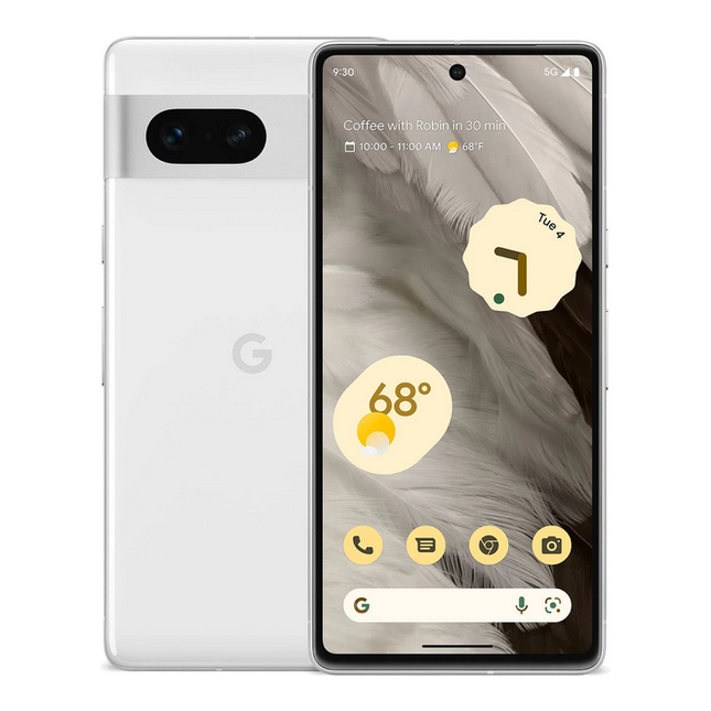 Google - Pixel 7 128GB (Unlocked) - Snow