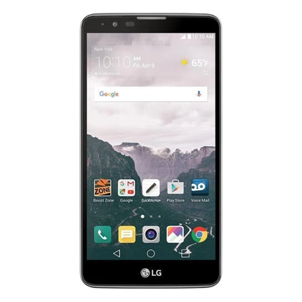 LG G Stylo - 16 GB - Titanium Silver - Boost Mobile - CDMA/GSM