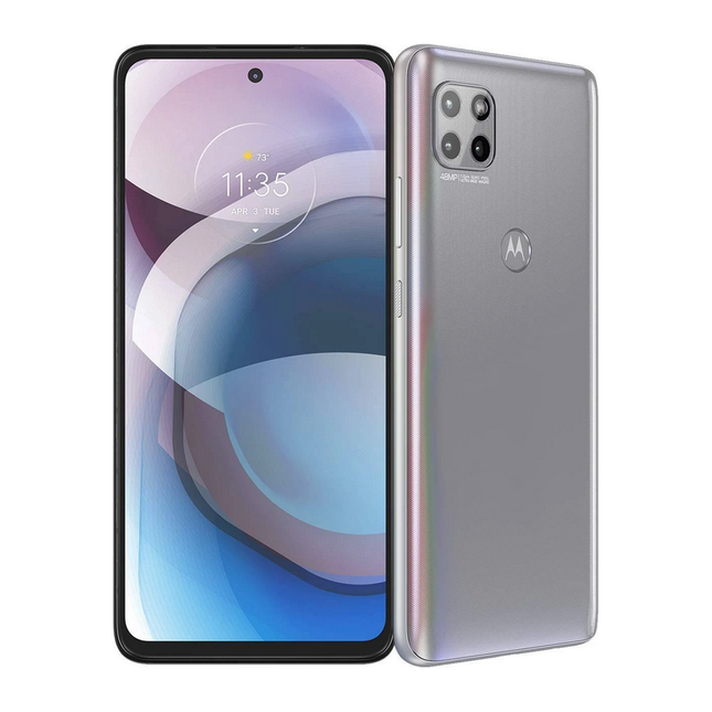 Motorola One 5G Ace 6 128 GB 48 Mp Camera Hazy Silver W 6.7 inch