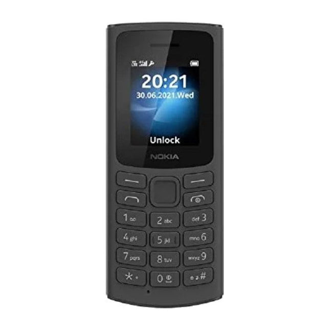 Nokia 105 4G | GSM Unlocked Mobile Phone | Volte | Black