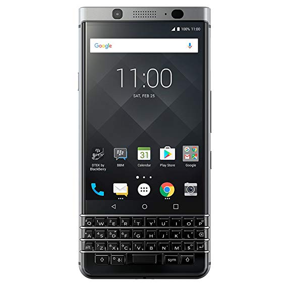 Blackberry KEYone BBB100-2 32gb/3gb Unlocked Smartphone Silver