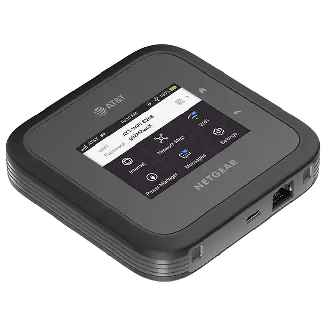 NETGEAR - Nighthawk M6 5G WiFi 6 Hotspot - Black (Unlocked)