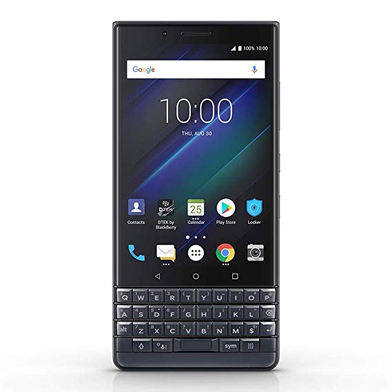 Blackberry Key2 Le BBE100-2 Smartphone (Unlocked, Dark Blue