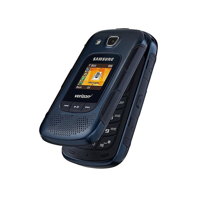 Samsung Convoy 4 sm-b690- Blue (Verizon) Rugged Flip Cell Phone