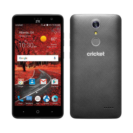 Cricket ZTE Grand x 4 - Dove Gray - Mobile Phone - Prepaid