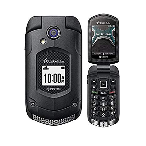 Kyocera Dura XA 2 E4510 (US CELLULAR Only) Black Camera Flip