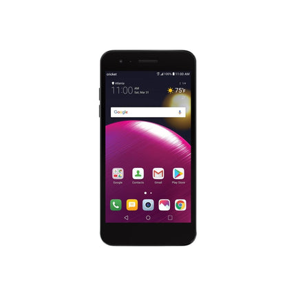 LG Fortune 2 LMX210CM - 16 GB - Titan Black - Cricket Wireless -