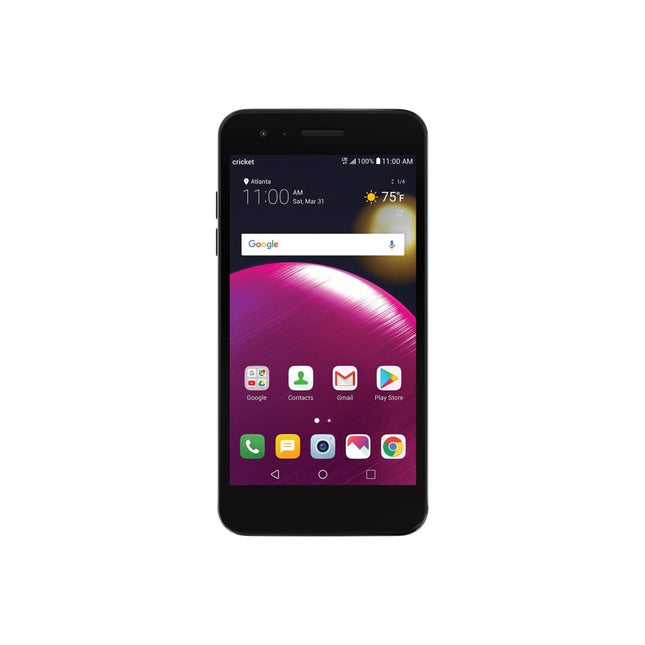 LG Fortune 2 LMX210CM - 16 GB - Titan Black - Cricket Wireless