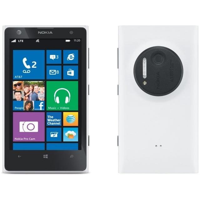 Nokia Lumia 1020 Gsm Unlocked 41 Mega Pixel Camera (White)