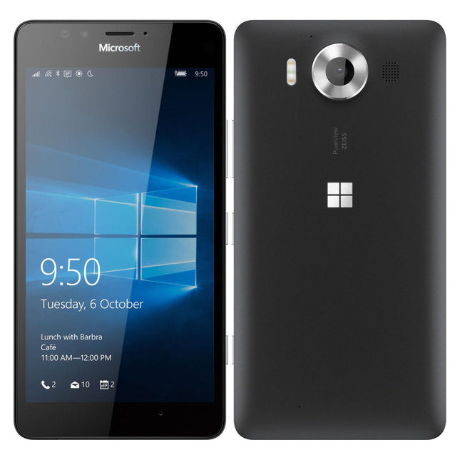 Microsoft Lumia 950 XL RM-1085 - 32 GB - Black - Unlocked - GSM