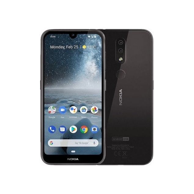 Nokia 4.2 5.7" HD 32GB Unlocked Android Smartphone - Black, TA-1