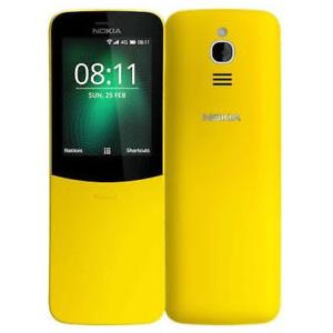 Nokia 8110 4G LTE 4GB Ram Dual SIM FREE/ Unlocked Banana Mobile