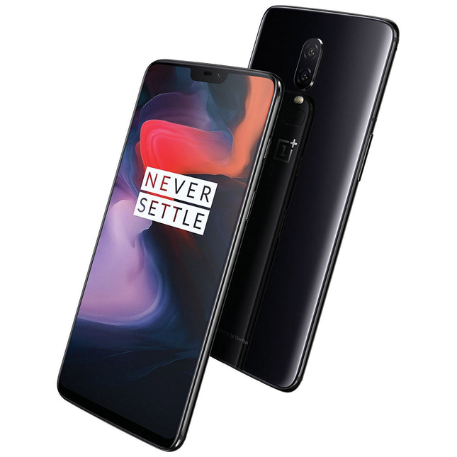 OnePlus 6 a6000 6GB/64GB Dual SIM 4G (Flashed OS) - Mirror Black