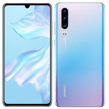 Huawei P30 Dual-SIM 128GB Smartphone (Unlocked, Crystal) ELE-L29