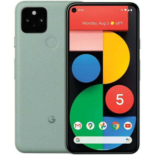 Google - Pixel 5 5G 128GB (Unlocked) - Sorta Sage