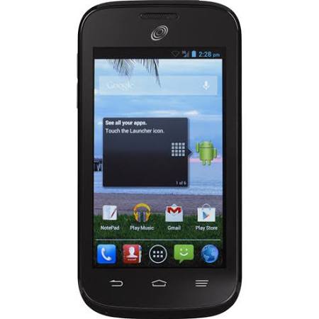 Straight Talk ZTE Savvy Z750c Prepaid Cell Phone