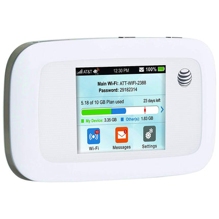 AT&T Velocity MF923 4G LTE Wireless Hotspot - White