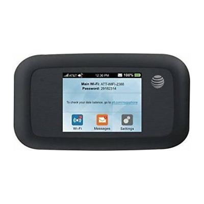 At&t ZTE Velocity Data 4G LTE Mobile Wi-Fi Hotspot MF923 (Black)