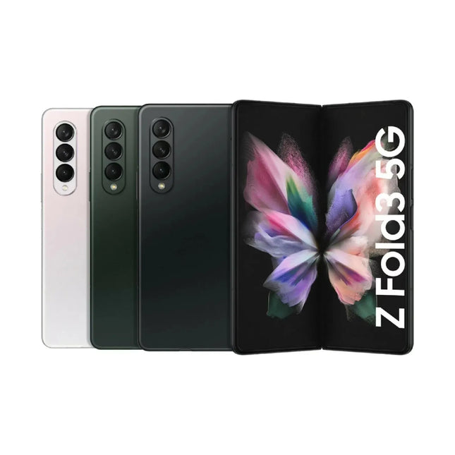 Samsung - Galaxy Z Fold3 5G 256GB - Phantom Green (at&t)