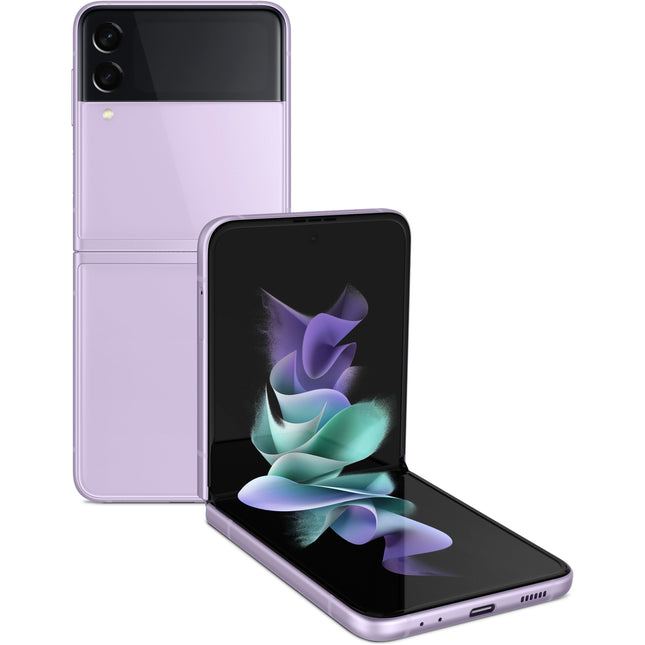 Samsung - Galaxy Z Flip3 5G 128GB - Lavender (Verizon)