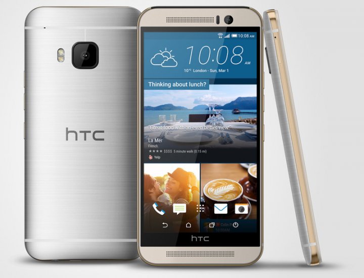 T-Mobile HTC One M9 32GB Gold - Click Image to Close